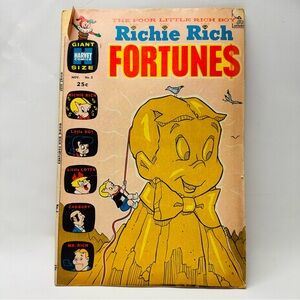 Richie Rich The Poor Little Rich Boy No. 2 Nov 71’ Harvey Comics VTG Collectible